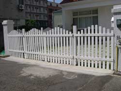 圍籬DIY 塑木大門