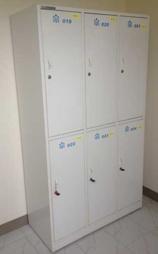 好印象家具 白色員工置物櫃